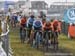 Dutch and Belgian squads at the front at start 		CREDITS:  		TITLE: 2019 Cyclocross World Championships, Denmark 		COPYRIGHT: Rob Jones/www.canadiancyclist.com 2019 -copyright -All rights retained - no use permitted without prior, written permission