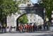 Exiting the old city of Quebec 		CREDITS:  		TITLE: 2019 GPCQM - Quebec City 		COPYRIGHT: Rob Jones/www.canadiancyclist.com 2019 -copyright -All rights retained - no use permitted without prior, written permission