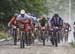 Start with Kenta Gallagher (Great Britain) at the front 		CREDITS:  		TITLE: World MTB Championships, 2019 		COPYRIGHT: Rob Jones/www.canadiancyclist.com 2019 -copyright -All rights retained - no use permitted without prior, written permission