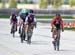 With 1 to go, Kirchmann tests teh waters 		CREDITS:  		TITLE: Ontario Police College Criterium 		COPYRIGHT: Rob Jones/www.canadiancyclist.com 2019 -copyright -All rights retained - no use permitted without prior, written permission