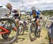 Pauline Ferrand Prevot (Fra) Canyon Factory Team and Jenny Rissveds (Swe) Team 31 		CREDITS:  		TITLE: 2019 World Cup Final, Snowshoe WV 		COPYRIGHT: Rob Jones/www.canadiancyclist.com 2019 -copyright -All rights retained - no use permitted without prior, 