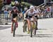 Annie Last (GBr) KMC-Ekoi-Orbea leading 3 to go 		CREDITS:  		TITLE: 2019 World Cup Final, Snowshoe WV 		COPYRIGHT: Rob Jones/www.canadiancyclist.com 2019 -copyright -All rights retained - no use permitted without prior, written permission