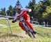 Mark Wallace (Can) Canyon Factory Downhill Team 		CREDITS:  		TITLE: 2019 World Cup Final, Snowshoe WV 		COPYRIGHT: ROB JONES/CANADIAN CYCLIST