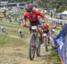 Peter Disera (Can) Norco Factory Team 		CREDITS:  		TITLE: 2019 World Cup Final, Snowshoe WV 		COPYRIGHT: Rob Jones/www.canadiancyclist.com 2019 -copyright -All rights retained - no use permitted without prior, written permission