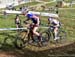 Haley Batten (USA) and Evie Richards (GBr) Trek Factory Racing XC 		CREDITS:  		TITLE: 2019 World Cup Final, Snowshoe WV 		COPYRIGHT: Rob Jones/www.canadiancyclist.com 2019 -copyright -All rights retained - no use permitted without prior, written permissi