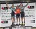 Stage podium: l to r - Nicolas Zukowsky (Floyd