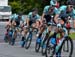 Floyds Pro Cycling Team worked hard to maintain the gap 		CREDITS:  		TITLE: Tour de Beauce, 2019 		COPYRIGHT: Rob Jones/www.canadiancyclist.com 2019 -copyright -All rights retained - no use permitted without prior, written permission