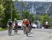 The break crests the climb 		CREDITS:  		TITLE: Tour de Beauce, 2019 		COPYRIGHT: Rob Jones/www.canadiancyclist.com 2019 -copyright -All rights retained - no use permitted without prior, written permission