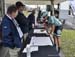 Signing in for stage 2 		CREDITS:  		TITLE: Tour de Beauce, 2019 		COPYRIGHT: Rob Jones/www.canadiancyclist.com 2019 -copyright -All rights retained - no use permitted without prior, written permission