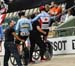 Hugo Barrette lines up for the Keirin 		CREDITS:  		TITLE: 2019 Track World Championships, Poland 		COPYRIGHT: Rob Jones/www.canadiancyclist.com 2019 -copyright -All rights retained - no use permitted without prior, written permission